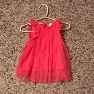 Baby Girl Hot Pink Top 6-9 Months